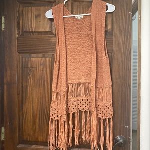 Fringe vest